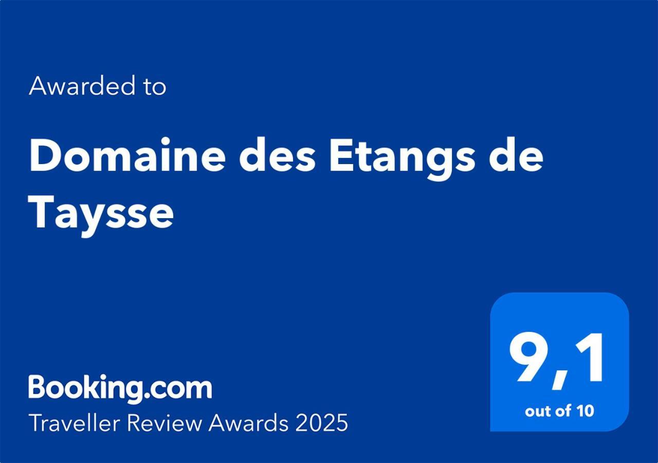Domaine Des Etangs De Taysse Hotel Espagnac Exterior foto